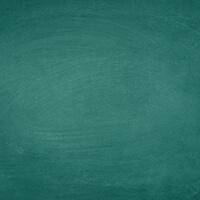 Green surface of a chalkboard